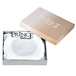 Decorative Lucky Charm Pomegranate Prince AT-GR204 Bronze-Wood Gray Lacquer